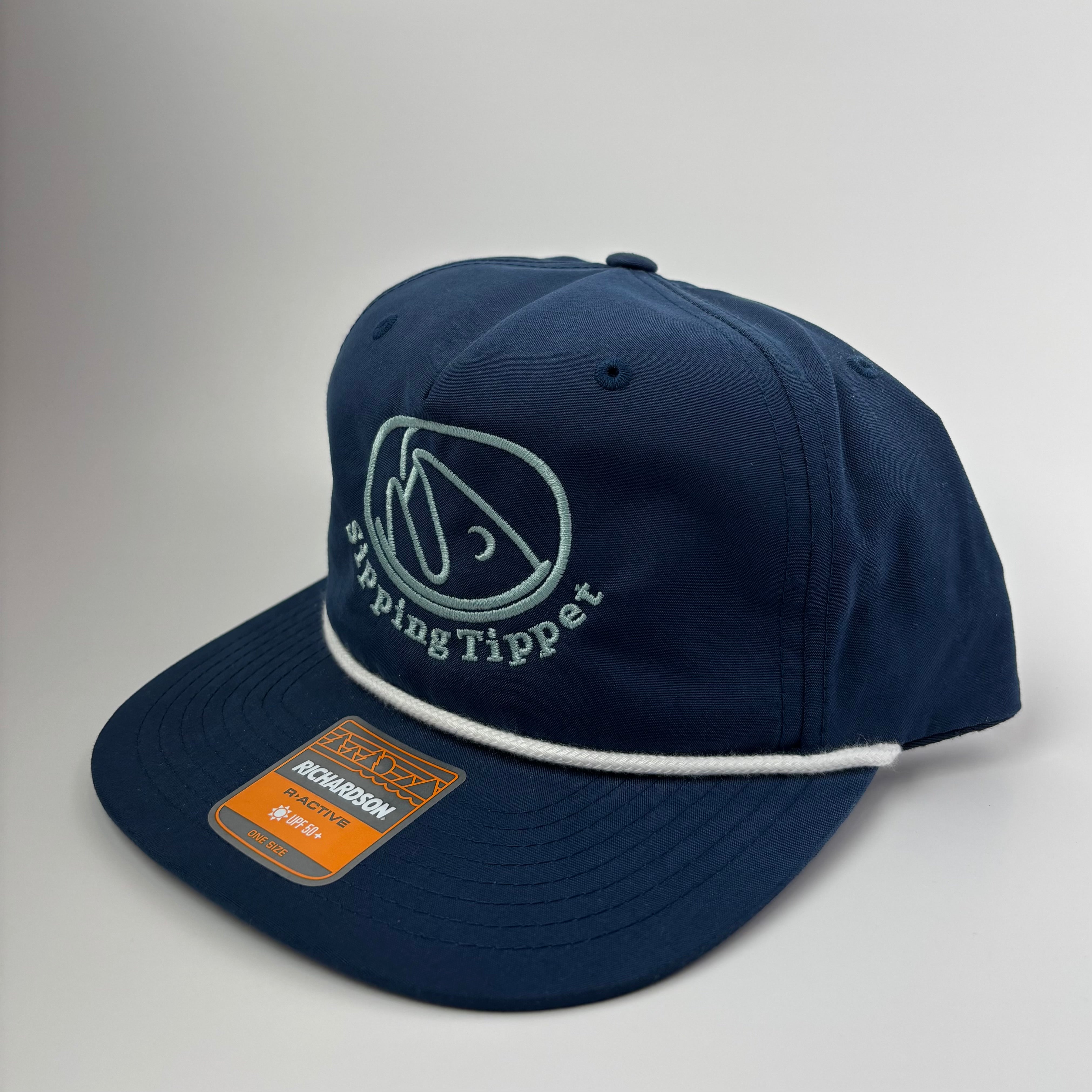 Rope Hat - Navy/Baby Blue – Sipping Tippet