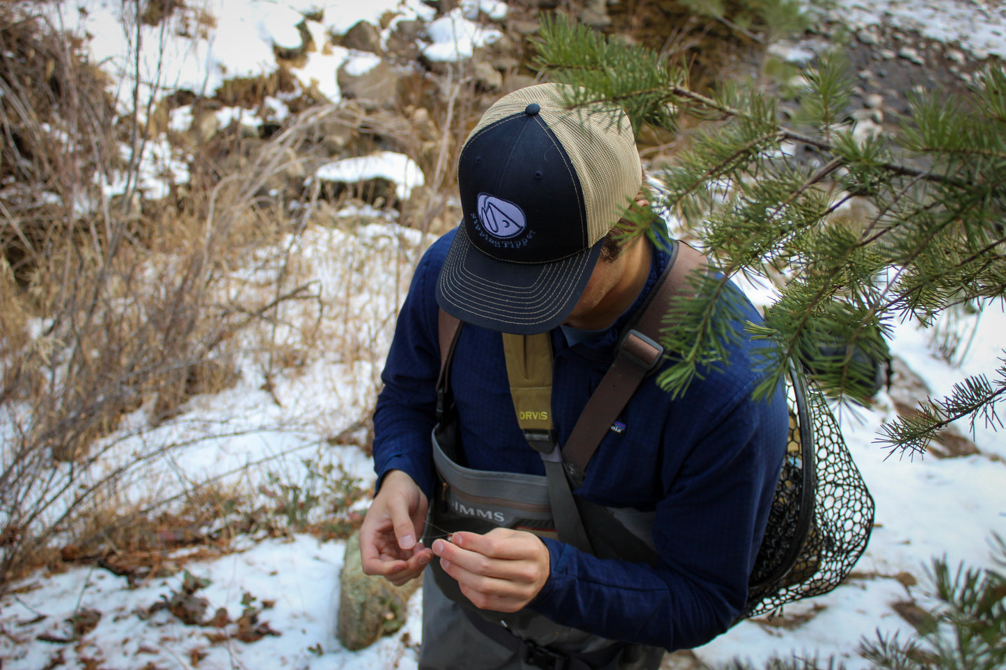 Trucker Hat - Dark Blue/Navy Blue